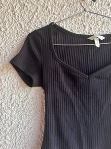 Ribbed Bodysuit
