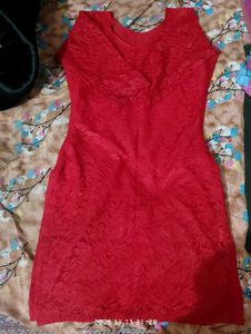 Red Lace Dress