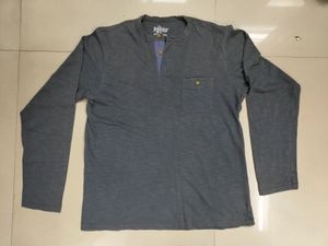 Zudio Dark Grey Slim Fit Jeans + Roadster Tshirt