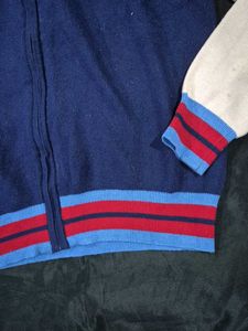 Knit Zip-Up Jacket|christmas| Y2K|vintage