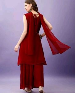 Elegant Pink Kurta Set