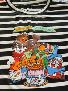 Striped Graphic T-Shirt
