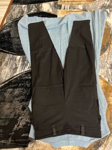 Light Blue Denim Shirt with black pant