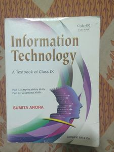 Information Technology Class 9 By Sumita Arora