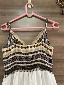 Urbanic White Beach Wear Dress