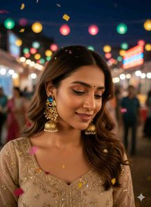 Kayan Jhumka Earrings