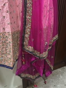 Elegant Pink Lehenga Choli Set