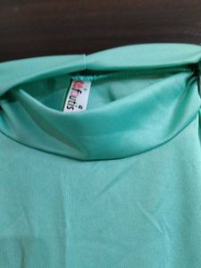 Mint Green Turtleneck