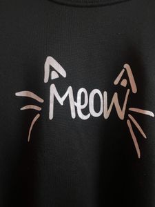 Sweat Shirt Black - L Size