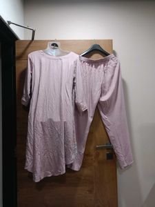 &#34;Som&#39;s Creation&#34; Pastel Mauve Elegant Ethnic Set💜