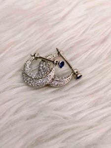 925 Silver Sterling Blue Stone Bali