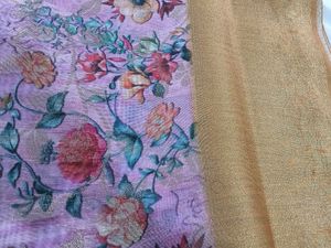 Floral Print Saree