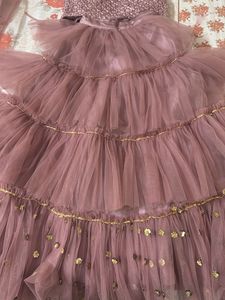 Layered Lehenga Choli Set