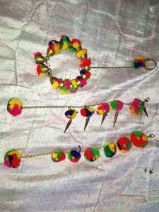 Pom Bracelets