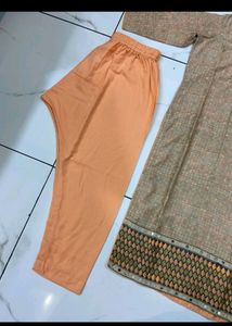 KURTI PANT DUPATTA PAIR