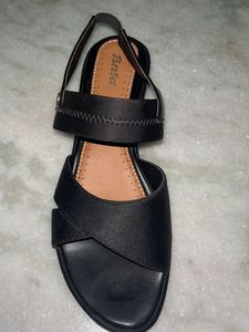 Bata Black Sandals - Size [Insert Siz
