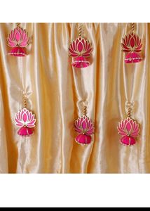Lotus Jhumki Kamal Hanging Torans