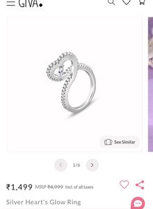 925 Real Silver Ring