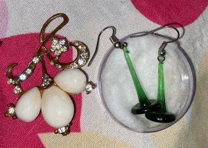 COMBO Of Brooch and Hanging Earrings