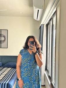 Blue One Piece Dress