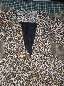 Animal Print Dress