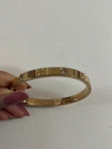 Cartier Dupe Love Bracelet- Rose Gold