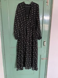 Polka Dot Maxi Dress