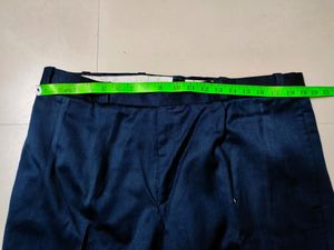 Dark Blue Safari Suit Pre Stitched