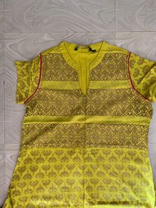Yellow Kurta