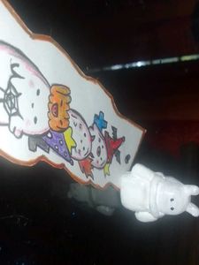 Cute Alien Bear Clay Made