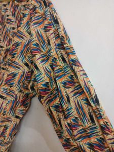 Printed Long Dress