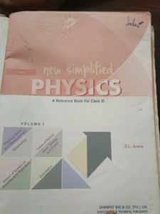 S L Arora Physics Book Class 11th