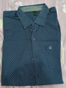 Benetton Patterned Shirt