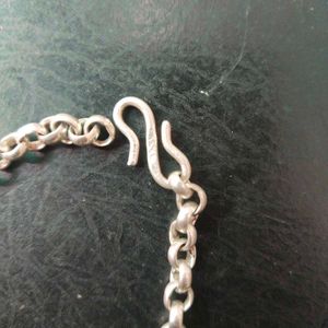Pure Silver Link Chain ⛓️ Bracelet For Man&amp; Women.