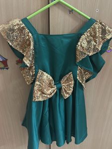 Emerald Green Sequin Dress