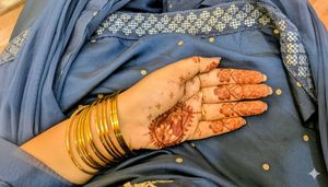 Golden Bangles Set