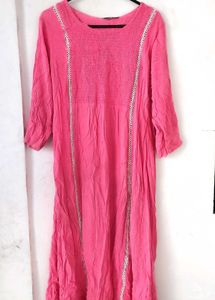 Aesthetic Pink💕 Kurta