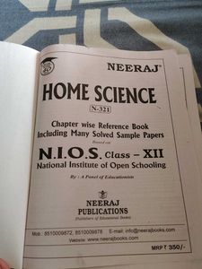 Neeraj Home Science Class XII - NIOS
