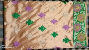 Embroidered Silk Fabric