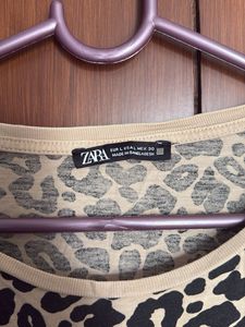 Zara Animal Print Tee