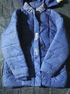 Blue Puffer Winter Jacket