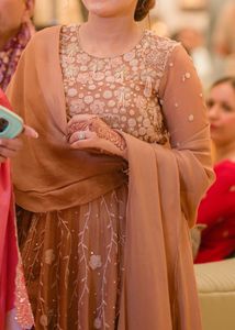 Elegant Beige Lehenga Set