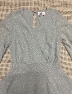 Pale Green Dress