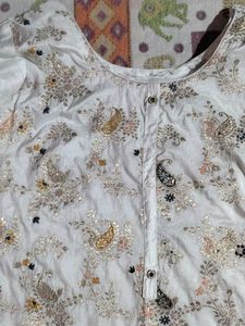 White Embroidered Salwar Kameez