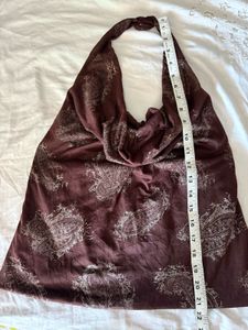 Beautiful Cowl Neck Halter Top