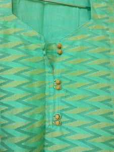 Kota Doria Festive Gown