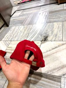Red Champion Cap