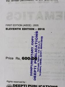 Jee Main Maths Study Material