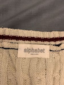 Sweater Crop Vest