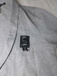 Gray Long Sleeve Blazer